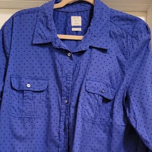 Vintage Gap Womens The Fitted Boyfriend Shirt. Size XL